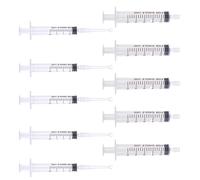 Mobestech 10 Pcs Perfume Refill Pump Tools with Adapter, 2ml & 10ml Syringe, Leak Proof, Reusable, White Plastic Syringe Bottle, Perfect for Travel & Lab Use