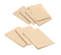 Mobestech 100 Sheets Vintage Kraft Letter Writing Paper Lined Blank Retro Style Writing for Letters Notes Calligraphy Thank You Cards Poems and Announcements