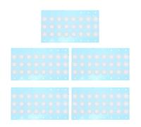 Mobestech 100pcs Autoclavable Expanded Ptfe Vent Discs Breathable Filter Stickers for Mushroom Cultivation Mason Jar Lid Hole Cover Patch DIY Mycology Spawn Jar Filters