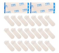 Mobestech 100pcs Breathable Tape for Cracked Hands and Fingers with High Adhesion, Non-Woven Fabric Material, Protects Dry Cracked Skin, for Autumn and Winter Foot Care