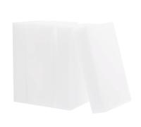 Mobestech 100pcs Cleaning Eraser Nano Cleaning Sponge Pad for Kitchen Strong Decontamination Sponge for Washing up Multipack