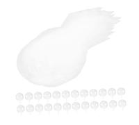 Mobestech 100pcs Clear Bobo Balloons Transparent Fillable Bubble Balls for Birthday Wedding Party Decorations Versatile Festive Centerpieces Easy to Inflate and Stuff