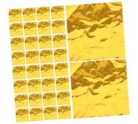 Mobestech 100pcs Square Aluminium Foil Candy Wrappers Chocolate Packaging Sheets for Caramels Easter Egg Wrapping Safe Lightweight and Compact Candy Foil Wrapping Paper