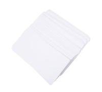 Mobestech 100Pcs Thickened White Business Letter Envelopes Paper Money Bags Blank Vouchers Storage Bags for Confidential Files and Photo Protection