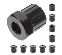 Mobestech 10pcs Bicycle Cassette Removal Tool for Crank Arm and Cassette Maintenance, Black Abs Material Bike Freewheel Removal and Installation Tool for Mountain Bike Repair