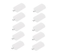 Mobestech 10pcs Blank Military Style Tags Tags for Stamping Pendant for Engraving Dog Engraved