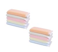 Mobestech 10pcs Dishwashing Brush Eco Sponge Scrubbing Cloth for Kitchen Cleaning Pad Scouring Pad Dishwashing Cloth for Washing up Sponges Random Color
