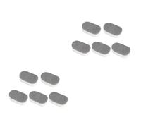 Mobestech 10pcs Double-Sided Dishwashing Sponge Pad Kitchen Cleaning Sponge Cleaning Pad for Dishwashing Scouring Grey