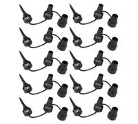 Mobestech 10pcs Electric Inflator with Air Compressor Nozzles and Inflatable Adapter, Featuring Rubber Material and Efficient Inflation for Vacuum Compression Bags and Inflatables, for Home
