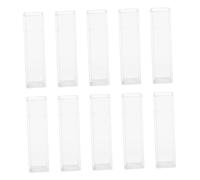 Mobestech 10pcs Glass Cuvettes Path Absorption Cells for Accurate Quantitative Colorimetric Analysis Laboratory Glassware for Environmental and Industrial Testing