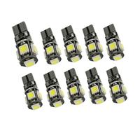 Mobestech 10pcs LED Car Reading Light Wide-angle Illumination Bulbs Pack Fit Low Power Consumption License Plate Lamp