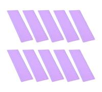 Mobestech 10pcs Reading Line Tracking Bookmarks with Measurement Scale Pet Plastic Dyslexia-Friendly Guided Reading Strips for Visual Focus and Precision