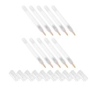 Mobestech 10pcs Refillable Plastic Paint Marker Pen with 3mm round Head, Leak-proof and Multi-media Adaptable, Suitable for Alcohol-based Inks and Fast-drying Paint, for Classroom Use