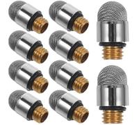 Mobestech 10pcs Replacement Capacitive Stylus Tips Conductive Fiber Mesh Pen Heads Compatible with Touch Screen Devices Universal M5 Thread for Tablets and Smartphones