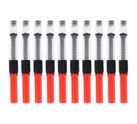 Mobestech 10Pcs Universal Fountain Pen Ink Absorbers Rotation Type Refill Ink Tool with 3.4Mm Inner Diameter for Student Writing and Office Stationery Supplies