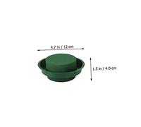 Mobestech 12 Pcs Round Floral Mud Flower Bowls for Wedding and Home DIY Flower Arranging Lightweight Water-Absorbent Floral Foams for Fresh