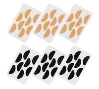 Mobestech 12 Sheets of EVA Adhesive Nose Pads for Glasses and Sunglasses, Skin-Friendly Non-Slip Nose Cushions with Light and Break-Resistant Features, Comfortable Eyewear Accessories