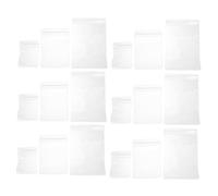 Mobestech 120pcs Clear PVC Jewelry Storage Bags Self-seal Pouches for Necklaces Bracelets Rings Protection and Easy Identification