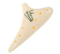Mobestech 12holes Alto C Resin Ocarina Flute Music Instrument for Beginners Educational Ancient Ocarina Wind Musical Toy for Boys and Girls Boy Girl Adults