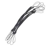 Mobestech 12Pcs Black Drawing Pen Lanyards with Spring Retractable Straps for Tablets and Touchscreen Stylus Pens Total for Artists and Professionals Versatile Use at Home and Office