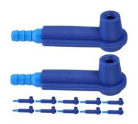 Mobestech 12pcs Brake Fluid Exchange Adapters Abs Heavy Duty Brake Oil Bleeding Tool Kit Pneumatic Vacuum Pump for Car Vehicle Maintenance DIY Use