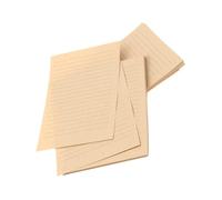 Mobestech 150 Sheets Vintage Kraft Writing Stationery Paper Lined Letter for Students Creative Poems Notes Letters Traditional Correspondence Paper