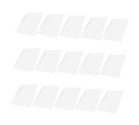 Mobestech 15pcs Clear Transfer Paper for Dark Light Fabrics Transparent Film Sheets Compatible with Inkjet Printers Printable Heat Transfer Vinyl for Textile Digital Crafts