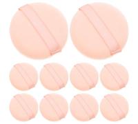 Mobestech 16pcs Cotton Powder Puff Makeup Pads for Foundation Loose Powder Application Soft Velour Face Makeup Tools Washable Cushions for Precise Cosmetic Use