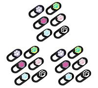 Mobestech 18pcs Adorable Animal Paw Pattern Webcam Cover Slide Ultra-thin Laptop Camera for Tablet Laptop Material Prevents Privacy Leakage Lightweight Design