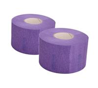 Mobestech 2 Rolls Disposable Stretchy Neck Wraps for Salon and Barber Shops Comfortable Paper Neck Strips Protecting from Hair Clipping and Dye