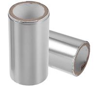 Mobestech 2 Rolls Silver Tinfoil Nail Polish Foil Wraps for Removing Gel and Acrylic Nails Handy Process Tool for Hair Treatments and Beauty Tasks