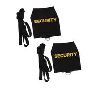 Mobestech 2 Sets Adjustable Reptile Harness Leash Set for Small Pets Lightweight PU Bearded Dragon Traction Rope with Secure Fit Comfortable Outdoor Exploration Safety for Lizards and