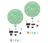Mobestech 2 Sets DIY Soldering Practice Kit with Electronic Circuit Boards for Beginners School Teaching Professional Training Easy to Use Soldering Accessories for Comprehensive Skill