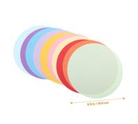 Mobestech 200Pcs Colored Round Origami Paper Sheets DIY Craft Paper for Teenagers Vibrant Colors Folding Sheets for Painting Scrapbooking Flowers and Art Projects