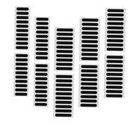 Mobestech 200pcs Phone Speaker Dustproof Stickers Adhesive Covers for Mobile Phones Black Mesh Speaker Nets in Two Portable Protective Dust Covers and Cleaning