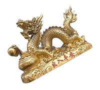 Mobestech 2024 New Year Zodiac Dragon Ornament Resin Dragon Craft Shaped Unique Creative Versatile Ornament Easy Cleaning for Car's Central Console and Office Festival Decoration