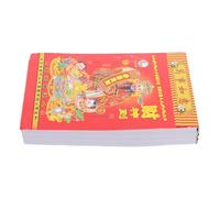 Mobestech 2026 Tearable Wall Calendar with Horse Year Elements Traditional Chinese Daily Calendar in Vibrant Colours Hanging Design for Studies and Living Rooms