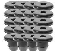 Mobestech 20pcs Jack Plug Rubber Oil Filler Plugs for Floor Jack Replacement High Grade Rubber Sealing