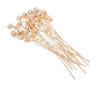 Mobestech 20PCS Large Wavy Rattan Essential Oil Diffuser Sticks Natural Aroma Fragrance Accessories for Home Office and Events for DIY Scent Enhancement and Air Refreshing