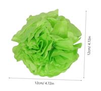 Mobestech 21pcs Green Tissue Paper Pom Poms Reusable Hanging Decorations for Birthday Graduation Spring Theme Parties and School Events Vibrant Photo Booth Props and Carnival Supplies