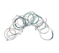 Mobestech 21pcs Guzheng Nylon Strings Replacement Zither String Parts Practice Beginner Instrument Chinese Musical Instrument Learning