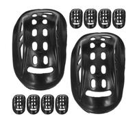 Mobestech 24pcs Black Plastic Safety Helmet Chin Pad Ergonomic Design Enhanced Safety in Electrical Maintenance and Factory Workshops