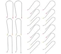 Mobestech 24pcs Hot Curler Clips Hair Roller Securing Pins Replacement for Electric Rollers Gentle Damage-reducing Design Suitable for All Hair Types and Lengths