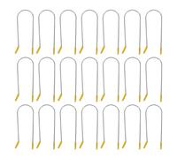 Mobestech 24Pcs Small Hot Roller Clips 2.54Cm U-Shaped Curler Clamps Replacement Clips for Electric Hair Rollers Quick Styling for Salon and Home Use