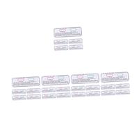 Mobestech 25pcs Uv Sterilization Testing Indicator Cards Testing Strip High Contrast for Uv Equipment