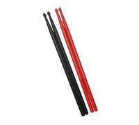 Mobestech 2pairs Drum Sticks Useful Percussion Instrument Accessories for Drummers Simple Black Drum Sticks for Practice and Performance