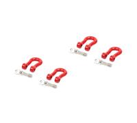 Mobestech 2pairs U Shape Ring Track Racing Tow Hook Decoration for Car Truck Tow Hook for Racing Style