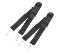 Mobestech 2pcs Adjustable Padded Violin Bag Shoulder Strap Replacement for Folk Violin Case Wear-resistant Carrying Strap Reduces Shoulder Pressure for Musicians and Travel