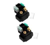 Mobestech 2pcs Atv Starter Relay Replacement for Engine Starter Solenoid with Advanced Circuit Protection Quad Solenoid for Reliable Motorcycle Starting
