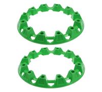Mobestech 2pcs Atv Wheel Hub Covers Plastic Decorative Rim Caps Off Road Vehicle Accessories for Enhanced Stability and Easy Installation